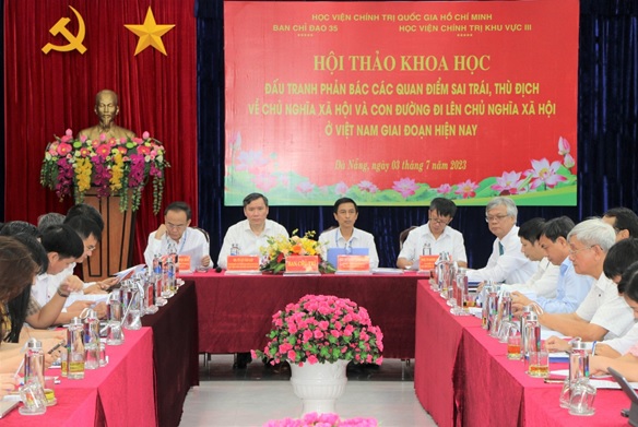 Hội thảo khoa học: “Đấu tranh phản bác các quan điểm sai trái, thù địch về chủ nghĩa xã hội và con đường đi lên chủ nghĩa xã hội ở Việt Nam giai đoạn hiện nay”